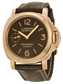 Panerai Luminor Marina 8 Days PAM 00511 Red gold Brown