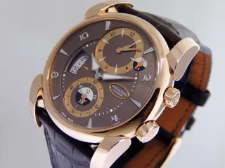 Parmigiani Fleurier Kalpa Tonda Hemisphere PFC-230-1001200H 18k rose gold Brown