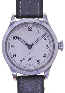 Revue Thommen Gents manual wind Military Wristwatch A.T.P. 223864 Stainless steel Silver