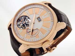 Roger Dubuis Hommage Flying Tourbillon DBH00568 18k rose gold White