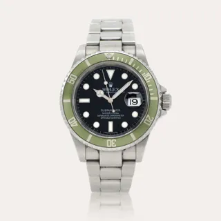 Rolex Submariner 16610 T Stainless steel Black