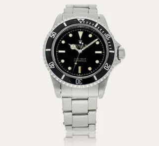 Rolex Submariner 5512 Stainless steel Black