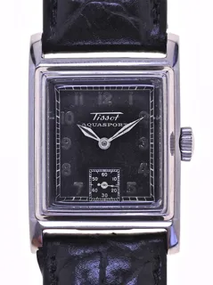 Tissot Tank Aquasport Stainless steel Black