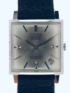 TITAN De Luxe Stainless steel Silver