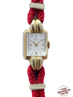 Ulysse Nardin Ladies Wristwatch 18k yellow gold Silver