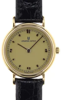 Universal Genève Classic 516.715 Yellow gold and Stainless steel Champagne