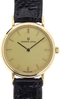 Universal Genève Classic 516.715 Yellow gold and Stainless steel Champagne