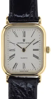 Universal Genève Classic 514.624 Yellow gold and Stainless steel White