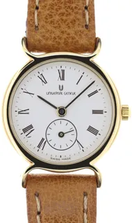 Universal Genève Classic 540.813 Yellow gold and Stainless steel White