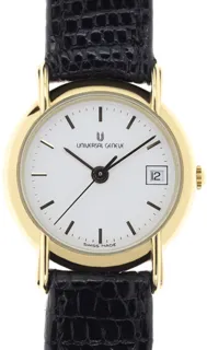 Universal Genève Classic 544.801 Yellow gold and Stainless steel White