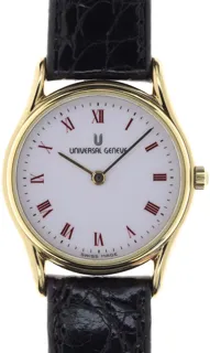 Universal Genève Classic 516.016 Yellow gold and Stainless steel White