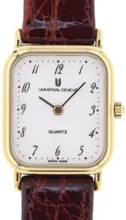 Universal Genève Classic 516.624 Yellow gold and Stainless steel White