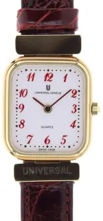 Universal Genève Classic 515.724 Yellow gold and Stainless steel White