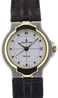 Universal Genève Polerouter 618.580 Yellow gold and Stainless steel White