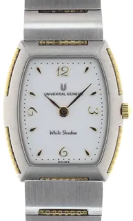 Universal Genève White Shadow 616.520 Yellow gold and Stainless steel White