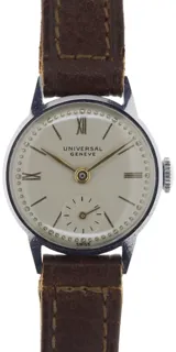 Universal Genève Ladies very classic and elegant Wristwatch 38309 Stainless steel Silver