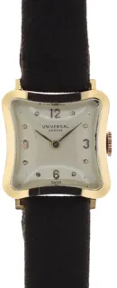 Universal Genève Ladies Wristwatch 172.186 18k rose gold Silver