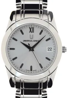 Universal Genève Gents Classic Wristwatch 879.210 Stainless steel Silver