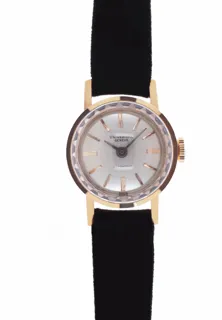 Universal Genève Ladies Automatic Wristwatch 376 18k rose gold Silver