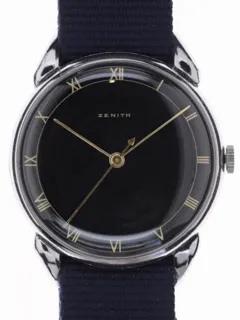 Zenith Mans Wristwatch Stainless steel Black