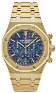 Audemars Piguet Royal Oak Yellow gold Navy blue