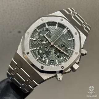 Audemars Piguet Royal Oak 26240ST.OO.1320ST.04 Stainless steel Green