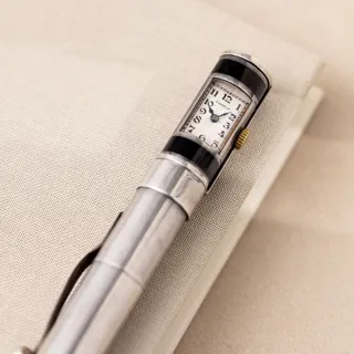 Cartier Art Deco Silver White