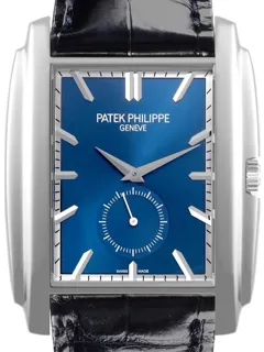 Patek Philippe Gondolo 33.5mm White gold Blue