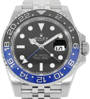 Rolex GMT-Master II 126710BLNR Stainless steel Black