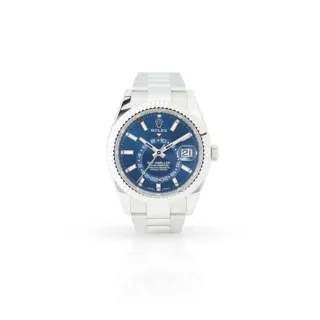 Rolex Sky-Dweller 336934 White gold and Stainless steel Blue