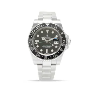 Rolex GMT-Master II 1116710 40mm Stainless steel Black