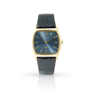 Rolex Cellini 3805 18k yellow gold Blue