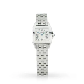 Cartier Santos Demoiselle 2698 20mm Stainless steel Silver