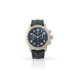 Blancpain Léman Flyback Chronograph 2185F Titanium Black