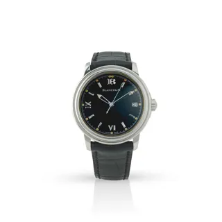 Blancpain Léman 2100 Stainless steel Black