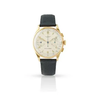 Universal Genève MEDICO-COMPAX 124103 18k yellow gold Silver