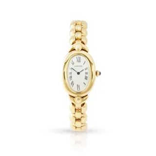 Cartier Bagnoire 2355 18k yellow gold Silver