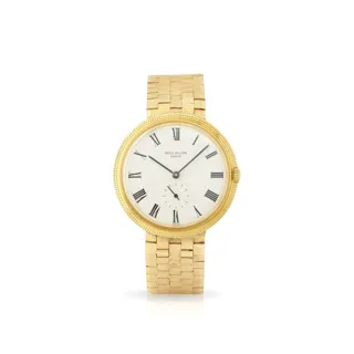 Patek Philippe 3542 18k yellow gold White