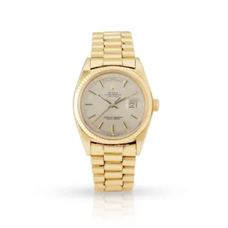 Rolex Day-Date 36 1803 36mm 18k yellow gold Silver