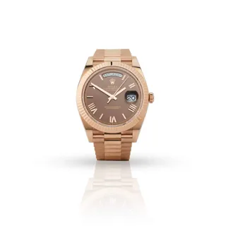 Rolex Day-Date 40 228235 Rose gold Brown