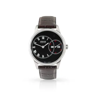 Union Glashütte Grand Seconds D007.444A Stainless steel Black