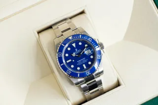 Rolex Submariner 116619LB White gold Blue