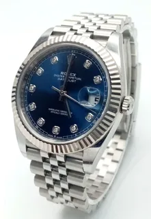 Rolex Datejust 41 126334 Stainless steel Blue