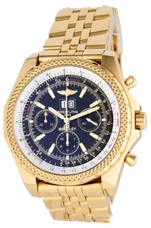 Breitling Bentley K44362 Yellow gold Black