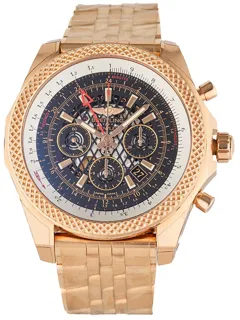 Breitling Bentley B04 RB0431 Yellow gold Black