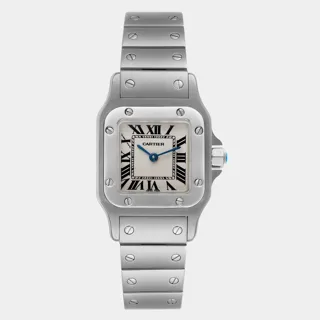 Cartier Santos Galbée W20056D6 Stainless steel Silver