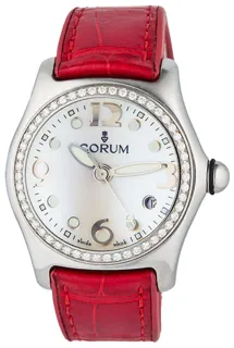 Corum Bubble 39.151.47 35mm Stainless steel White