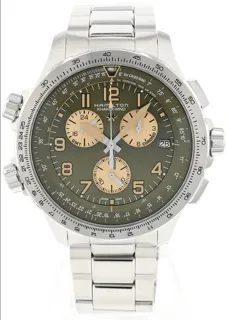 Hamilton Khaki Aviation H77932160 Stainless steel Green