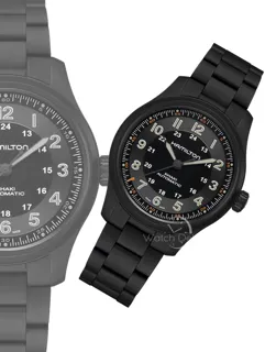 Hamilton Khaki Field H70665130 Titanium Black