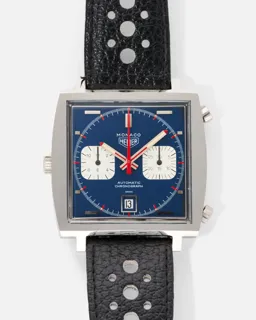 Heuer Monaco 1133 B Stainless steel Blue